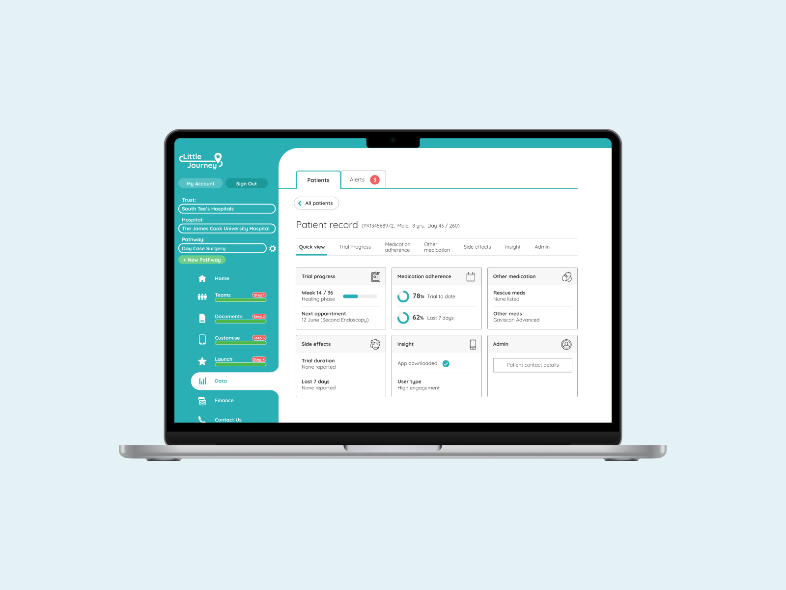high-fidelity-design-patient-record-screen-little-journey-work