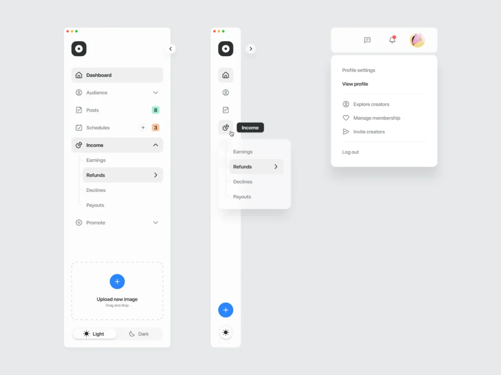 mockup-of-various-side-navigation-uis-created-by-tran-mau-tri-tam-for-ui8-article