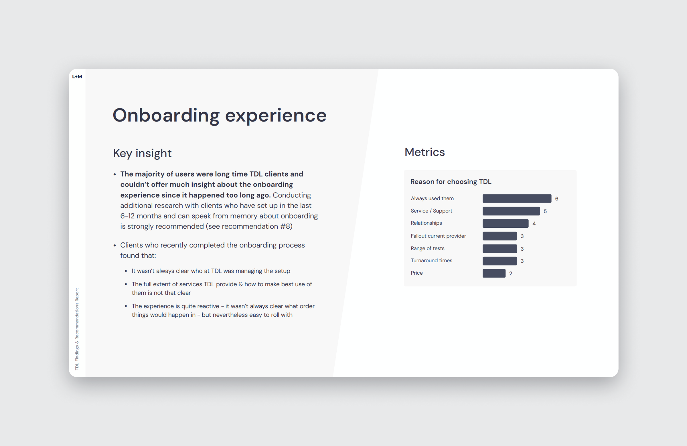 User Research Snapshot - Onboarding Experience